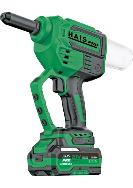 Hais Pro RB-LM64 21V 4.0AH Profesyonel Perçin Makinesi