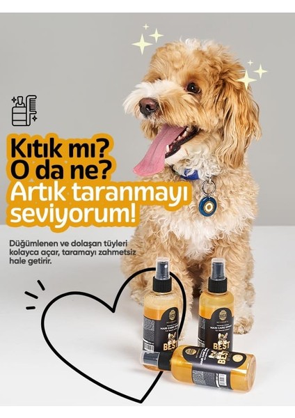 Pet Tüy bakımı ve kıtık açıcı sprey 200 ml