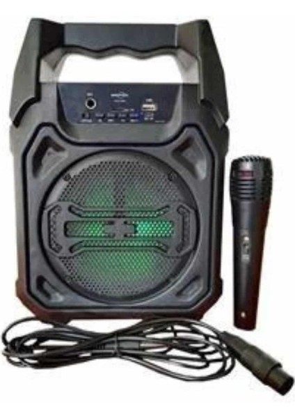 Bluetooth Hoparlör LED Işıklı Taşınabilir Kablosuz Speaker Uzun Pil Ömrü fiyatları