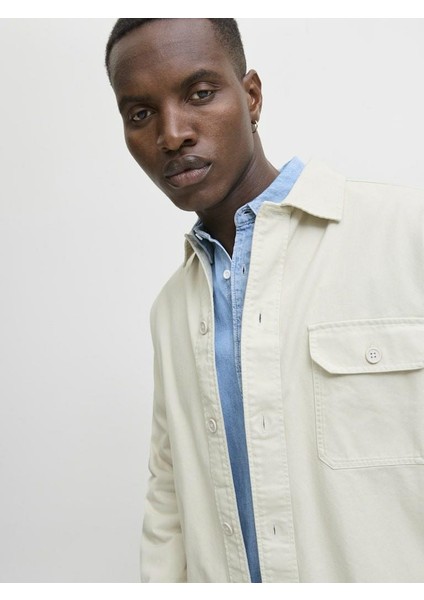 Jack Jones Dover Overshırt Erkek Gömlek 12279575 fiyatları