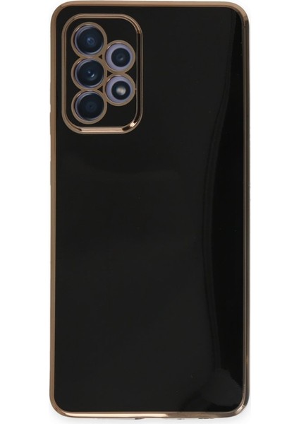 Samsung Galaxy A52 Kılıf Şık ve Parlak Silikon Kapak Ryc/volet