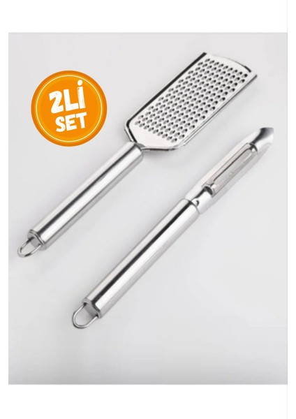 2li Set Paslanmaz Çelik Rende ve Soyacak Peynir Çikolata Zencefil Patates Limon Rende Sebze Soyucu modelleri