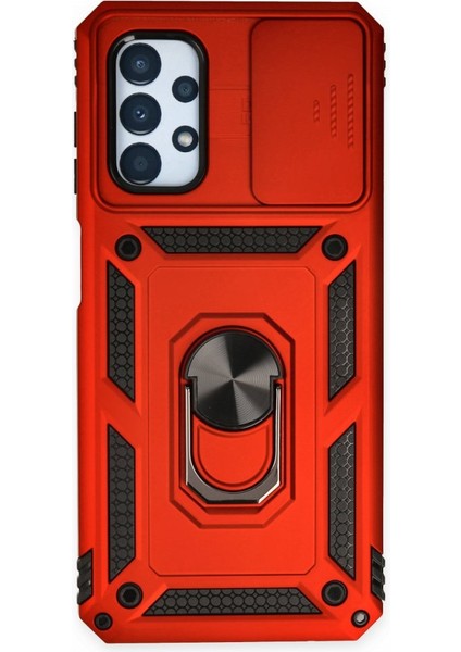 Samsung Galaxy A33 5g Kılıf Kamera Koruma Sürgülü Şık Pars Tank Sert Silikon Kapak