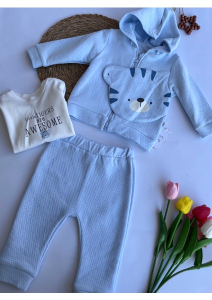 Erkek Bebek 3'lü Takım