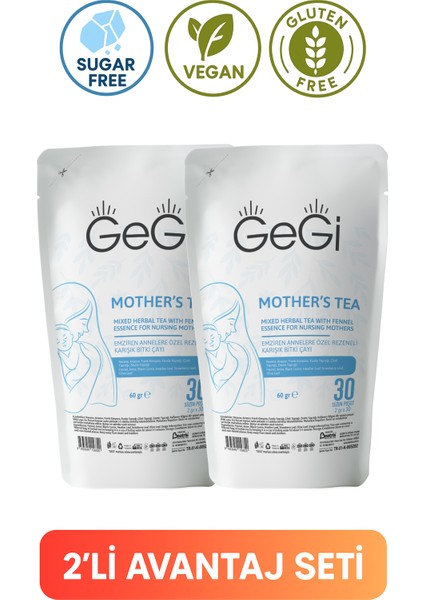 Emziren Annelere Özel Karışık Bitki Çayı 2li Ekonomik Pkt