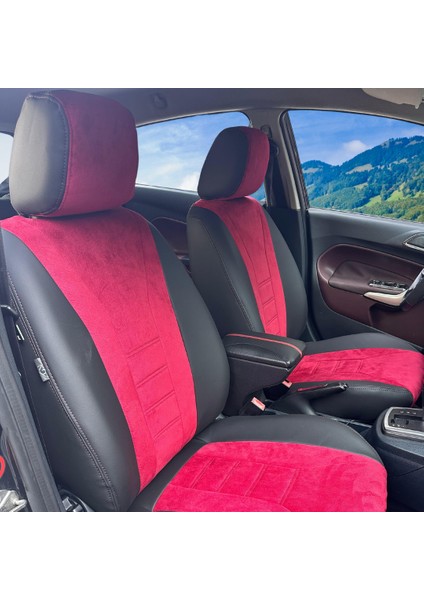 Ford Fiesta Araca Özel Oto Koltuk Kılıfı - Taytüyü ve Deri modelleri