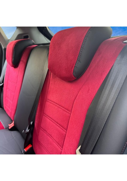 Ford Fiesta Araca Özel Oto Koltuk Kılıfı - Taytüyü ve Deri