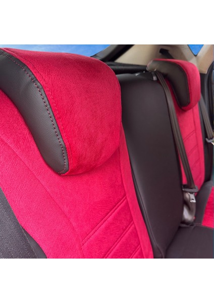 Ford Fiesta Araca Özel Oto Koltuk Kılıfı - Taytüyü ve Deri