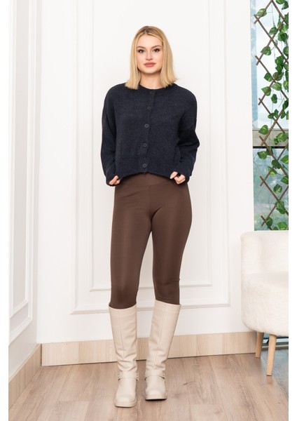 Zr Modal Trend Kısa Düğmeli Bluz Hırka 3549