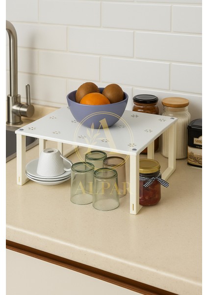 8 Adet Metal Bardak Fincan Rafı Dolap Içi Raf Bardak Yükseltici Yer Tasarrufu Sağlayan Bardak Rafı modelleri