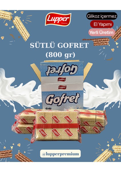 Sütlü Gofret (800 Gr) fiyatları