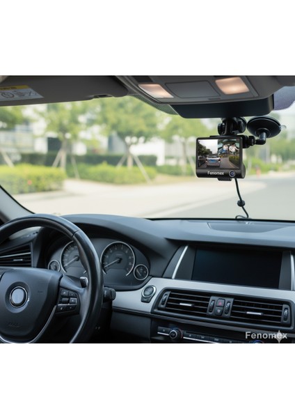 1080P Dash Cam Full Hd Araç Içi Kamera 3 Kamera Gece Görüşlü Büyük Ekran G Sensör Geniş Açı modelleri