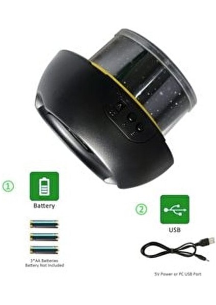 Satürn ve Gezegenler Projeksiyon Gece Lambası Masa Üstü Kullanım İçin Renkli Işık Efektleri