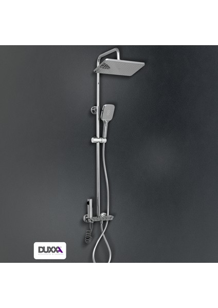 Piano Bataryalı Duş Seti Krom DP.100