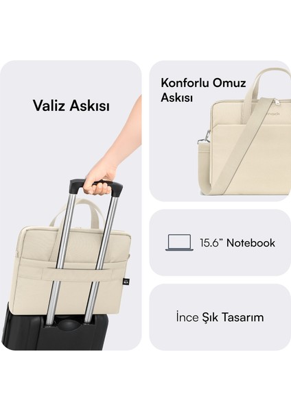 Nova Eco Omuz Askılı Notebook ve Evrak Çantası Siyah fırsatları