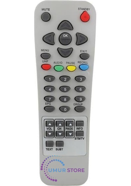 8100 Cı Uydu Alıcı Kumandası