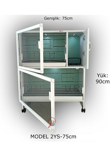 Istanbul Kafes Model 02YS Pvc Kuş Dolabı (Kurulu Gönderim) modelleri