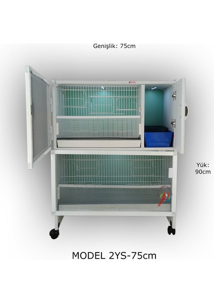 Istanbul Kafes Model 02YS Pvc Kuş Dolabı (Kurulu Gönderim) fırsatları