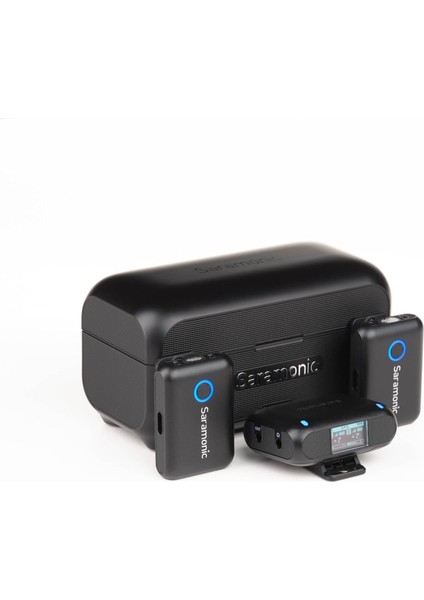 Blink 500+ B2 2 Kişilik Kablosuz Mikrofon Sistemi, Cihaz Montajlı Alıcı 3,5 Mm, Usb-C ve Y fırsatları