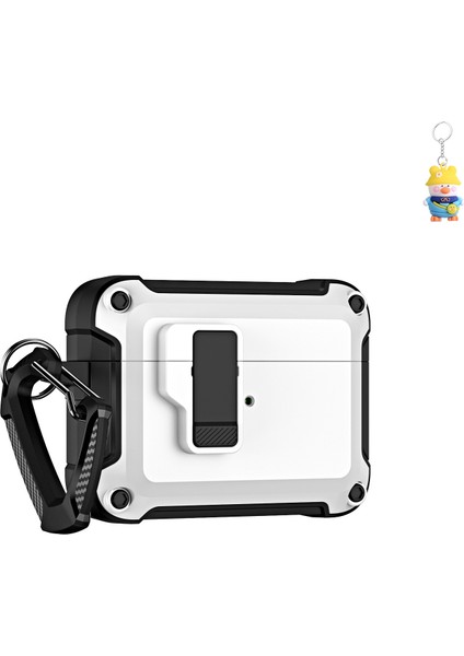 Apple Airpods Bluetooth Kulaklık Koruyucu Kılıfı Airpods 4. Nesil Hepsi Bir Arada Asılı Kulaklık Kutusu (Yurt Dışından)