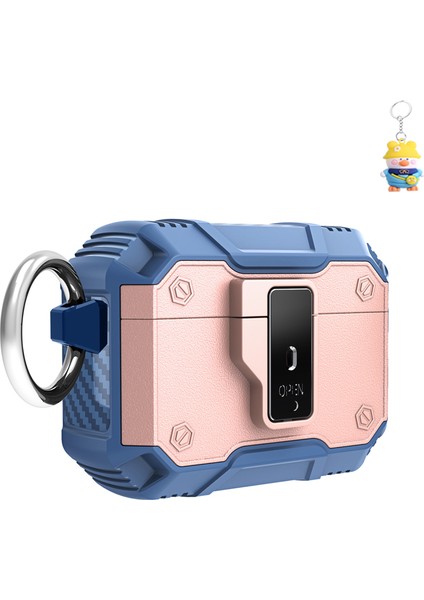 Apple Airpods Bluetooth Kulaklık Koruyucu Kılıfı Airpods 4. Nesil Hepsi Bir Arada Asılı Kulaklık Kutusu (Yurt Dışından)