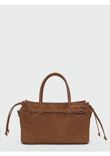 Dalia Süet Omuz Çanta Taba modelleri