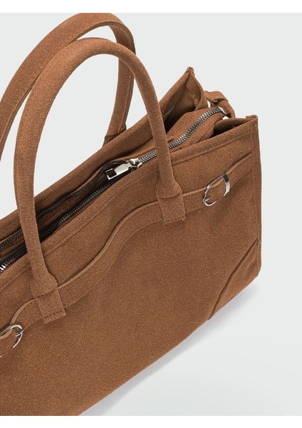 Dalia Süet Omuz Çanta Taba indirimleri