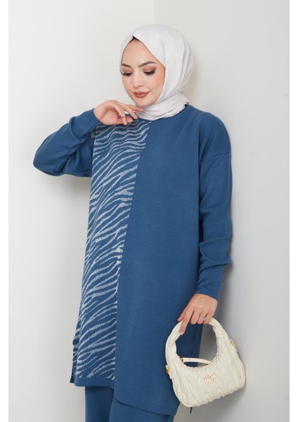 Simli Triko Tunik Pantolon Takım fiyatları