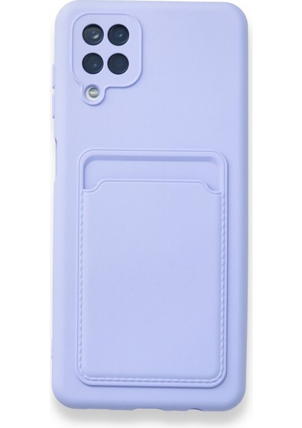 Samsung Galaxy A12 Kılıf Kart Hazneli Silikon Kapak Ryc/kelvin
