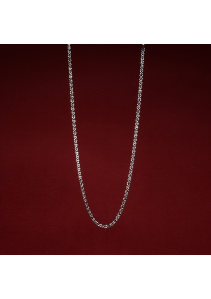 100 Mikron Ezme Barlı Gümüş Zincir fiyatları