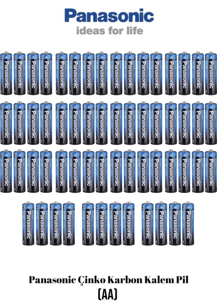 Çinko Karbon 60 Adet Kalem Pil (Aa)