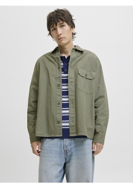 Jack Jones Dover Overshırt Erkek Gömlek 12279575