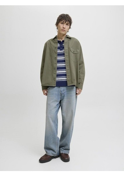 Jack Jones Dover Overshırt Erkek Gömlek 12279575 modelleri