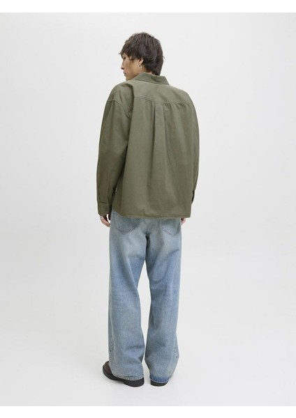 Jack Jones Dover Overshırt Erkek Gömlek 12279575 fırsatları