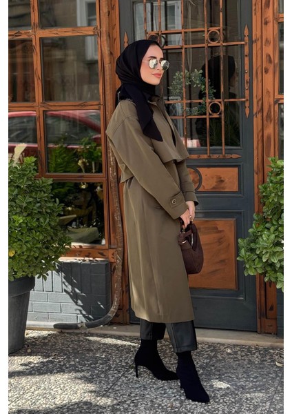 Trençkot 10002522110004 Haki fiyatları