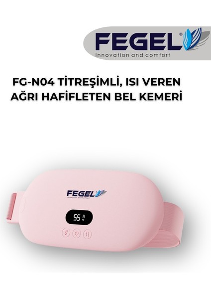 FG-N04 Titreşim, Isı Veren Şarjlı Özel Gün Kemeri – Regl, Karın ve Bel Ağrı Hafifleten Masaj Cihazı modelleri