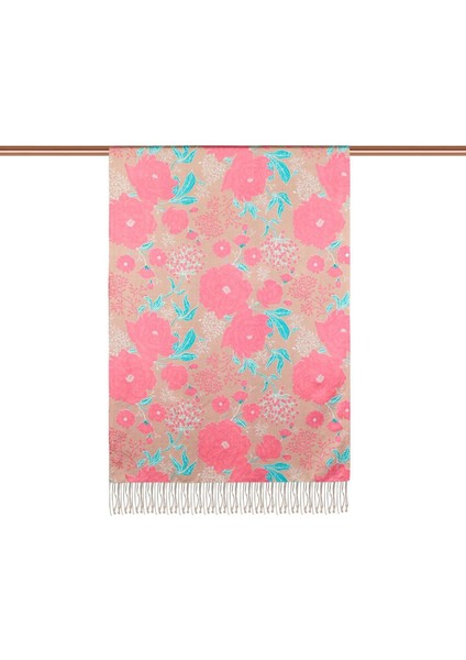 Ipekevi Desenli Ipek Şal - Rosa Desenli - Vizon fiyatları