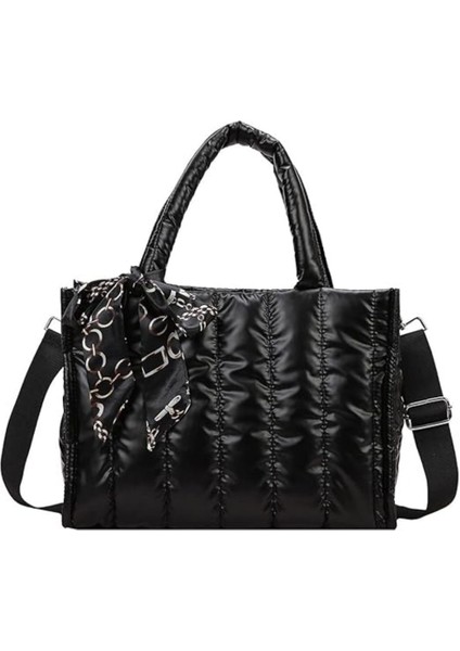 Parlak Omuz Çantası Siyah modelleri