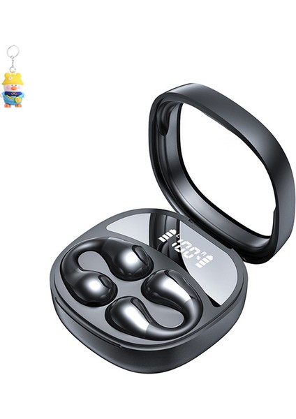 Dijital Ekranlıözel Model JR01 Uzay Deposu Tws Bluetooth Kulaklık Ağrısız Kulak Klipsli Spor Kablosuz Kulaklık (Yurt Dışından)