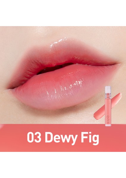Glow Fixing Tint / Dudakları Parlatan ve Dolgunlaştıran, Uzun Süre Kalıcı Tint - 03 Dewy Fig