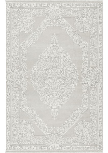 Viyana Beyaz Halı Akrilik Halı Yumuşak Dokulu Salon Oturma Odası Yatak Odası Halısı 2310