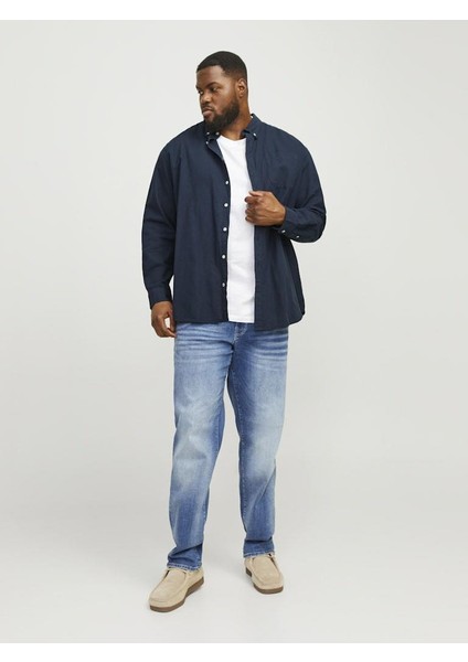Jack Jones Oxford Plus Büyük Beden Erkek Gömlek 12286178 indirimleri