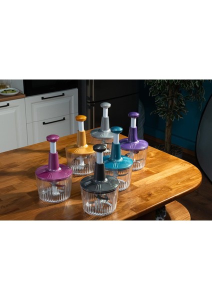 3 Bıçaklı Üstten Basmalı El Rondosu – Pratik Sebze, Meyve ve Soğan Doğrayıcı | Hızlı ve Kolay Kullanım fiyatları