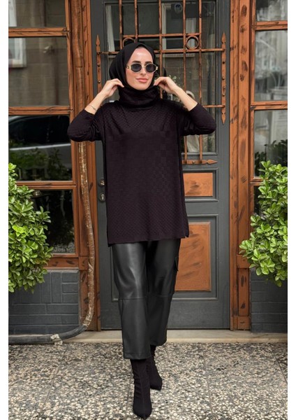 Triko Tunik 10002521711017 Siyah