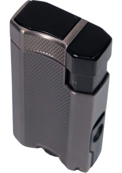 Çift Torch Pürmüz Gunmetal Puro Çakmağı modelleri