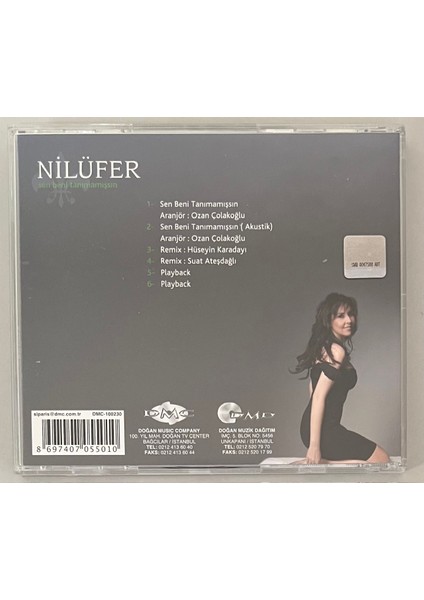 Nilüfer Sen Beni Tanımamışsın CD (Orjnal Dönem Baskı Cd) fiyatları