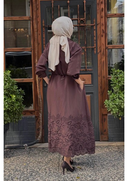 Elbise 2502-5023 Kahve fırsatları