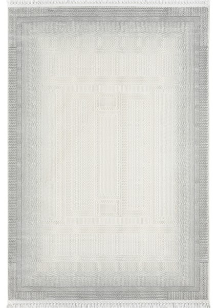 Smart Gri Halı Salon Oturma Odası Çocuk Odası Yatak Odası Halısı 12006