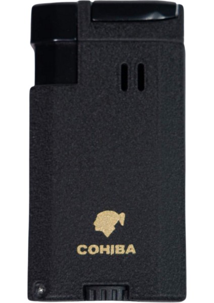 Çift Torch Pürmüz Siyah Puro Çakmağı