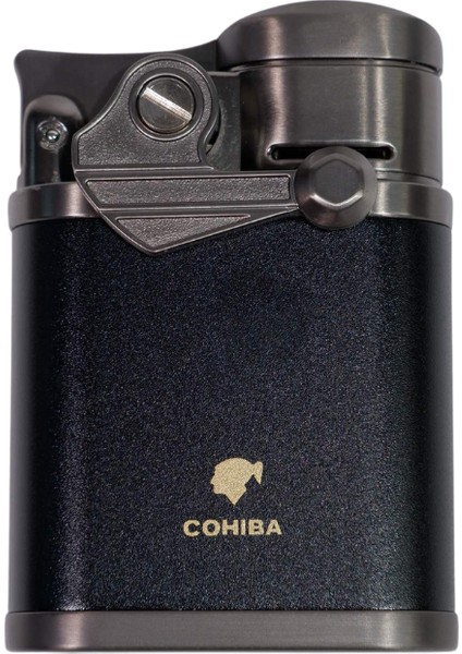 4 Torch Pürmüz Siyah - Gunmetal Puro Çakmağı